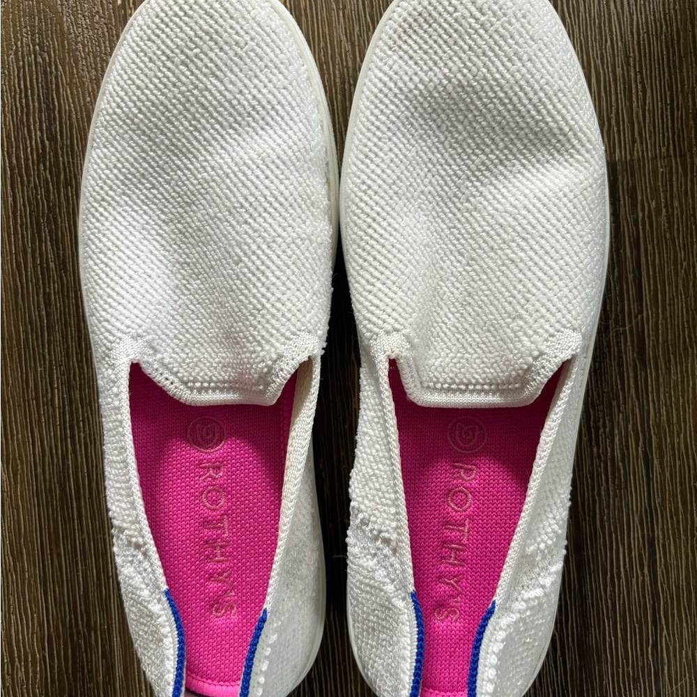 White Rothy sneakers 8.5